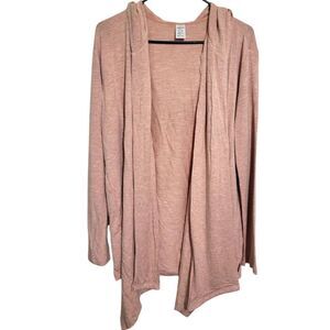 Calvin Klein Sleepwear Soft Pink Lounge Comfy Long Sleeve Leisure Hoodie, S NWT